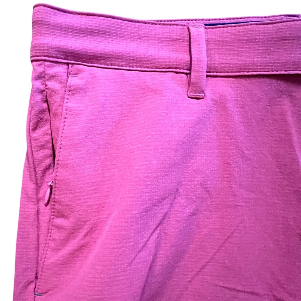 Tommy Bahama Men's Coral Pink Stretch Golf Shorts Size 34 - Picture 7 of 12
